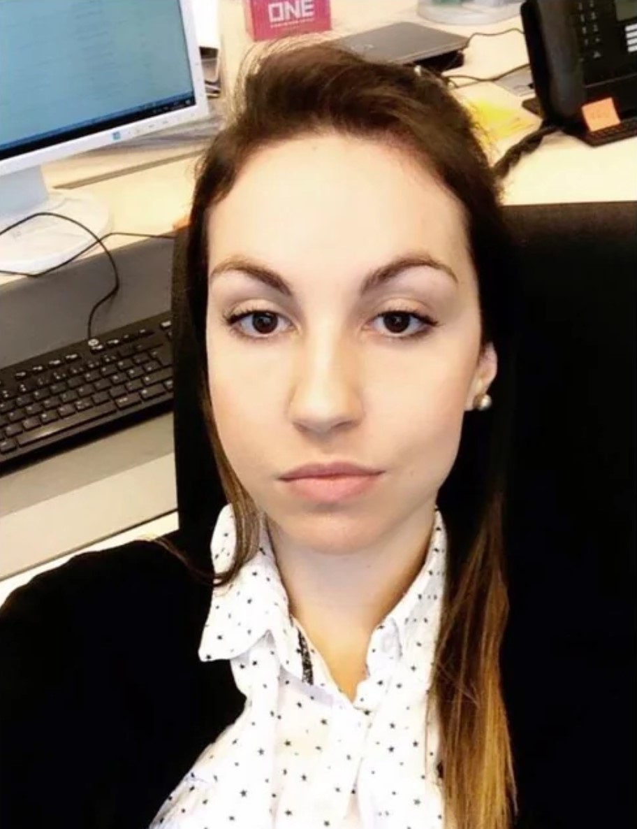 P., before and after ten weeks — before